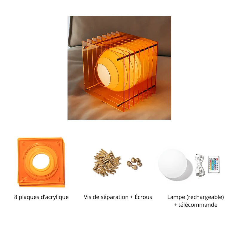 Lampe décorative artistique