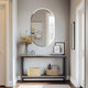 Miroir mural ovale sans cadre