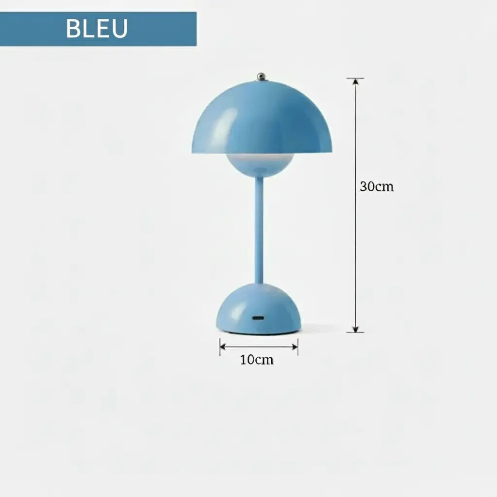 Lampe de chevet champignon moderne
