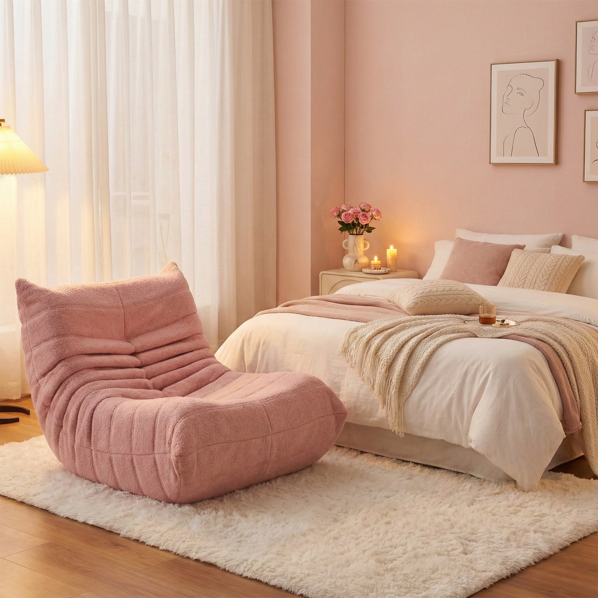 Fauteuil cocooning chambre