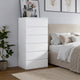 Commode verticale 6 tiroirs