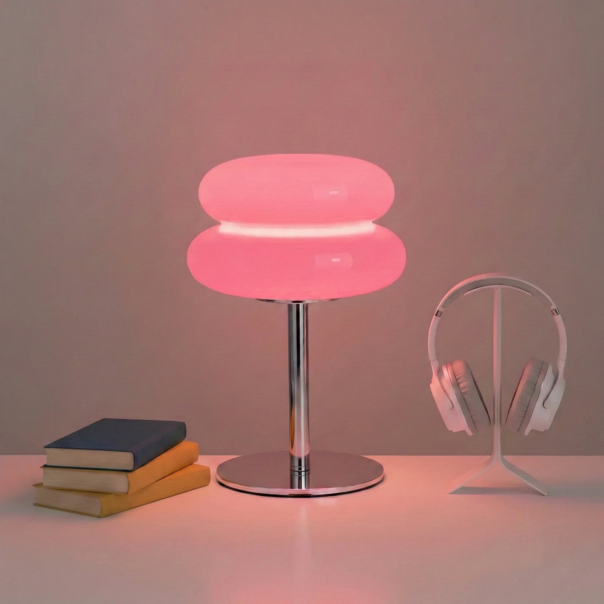 Lampe de chevet tricolore moderne