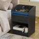 Table de chevet LED station de charge