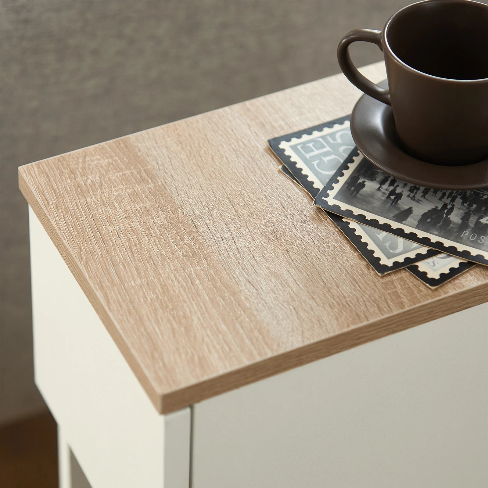 Tables de chevet étroites (lot de 2)