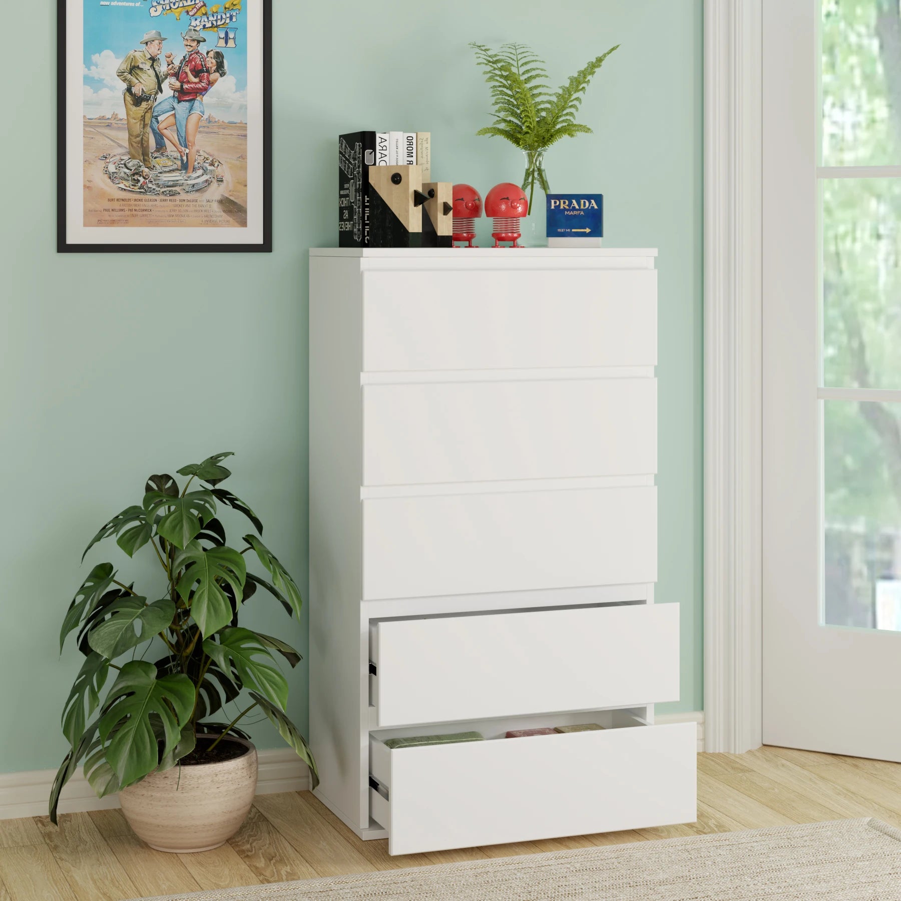 Commode verticale 5 tiroirs – Alorivis