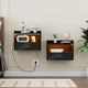 Table de chevet murale LED moderne