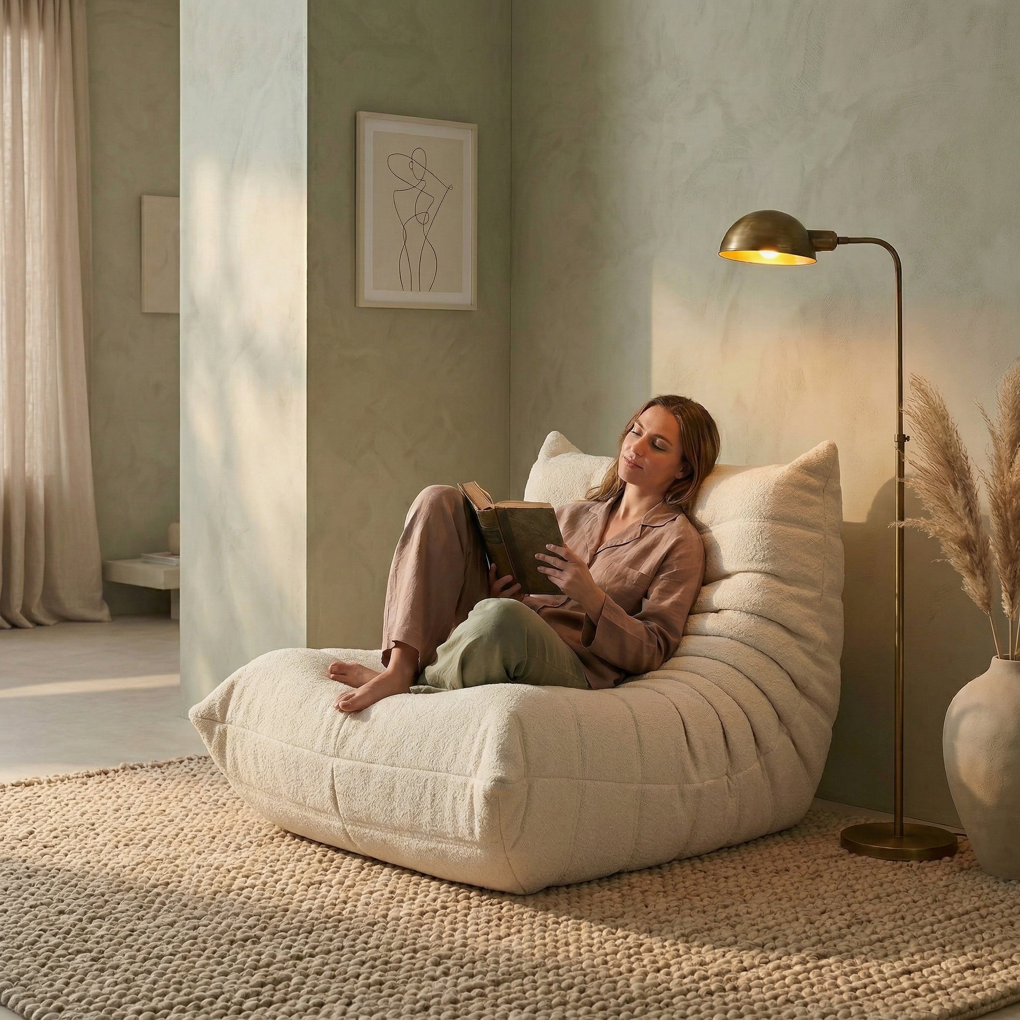 Fauteuil cocooning chambre
